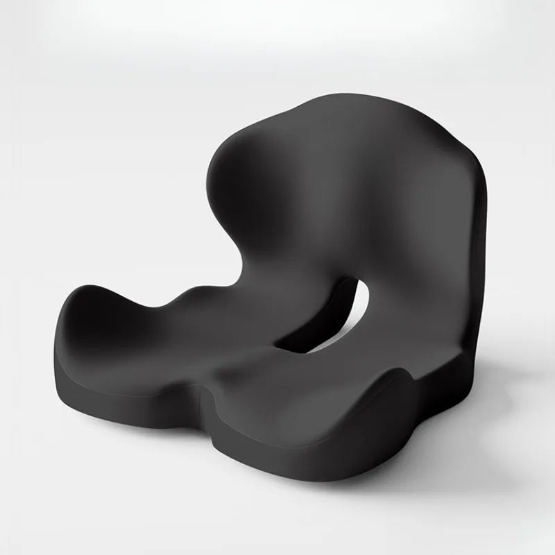 Memory Foam One-piece Cushion Office Cushion Hip Beautification Spine Relief And Waist Support Cushion