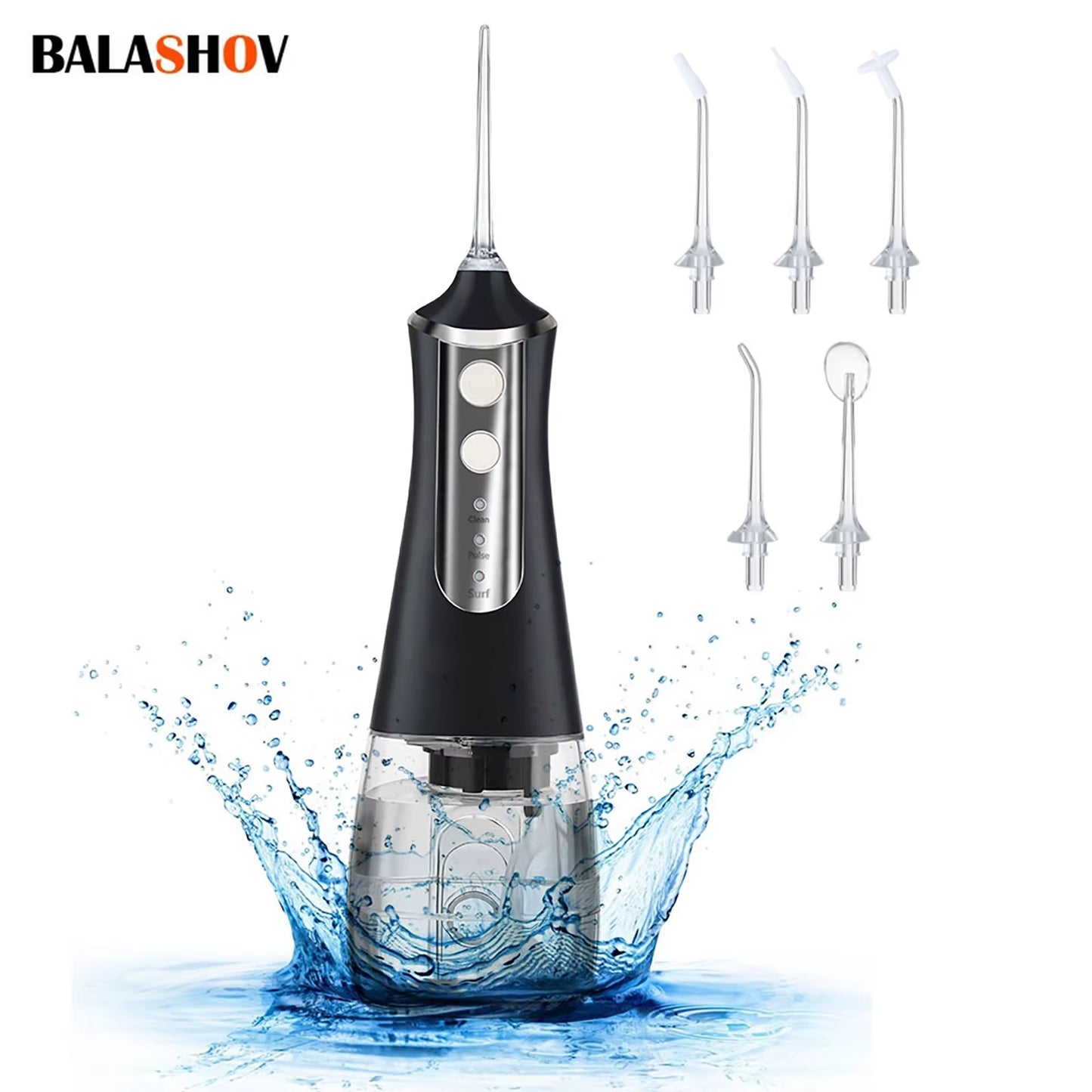 Oral Irrigator Dental Water Flosser Portable Dental Water Jet 300ML Water Flosser for Teeth Mouth Washing Machine Teeth Cleaner