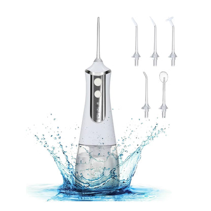 Oral Irrigator Dental Water Flosser Portable Dental Water Jet 300ML Water Flosser for Teeth Mouth Washing Machine Teeth Cleaner