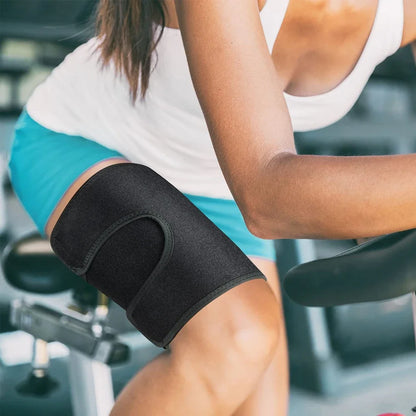 Slimming Leg Shaper Sauna Sweat Thigh Trimmers Warmer Slender Shaping Legs Belt Fat Burning Wraps Thermo Neoprene Compress Belt