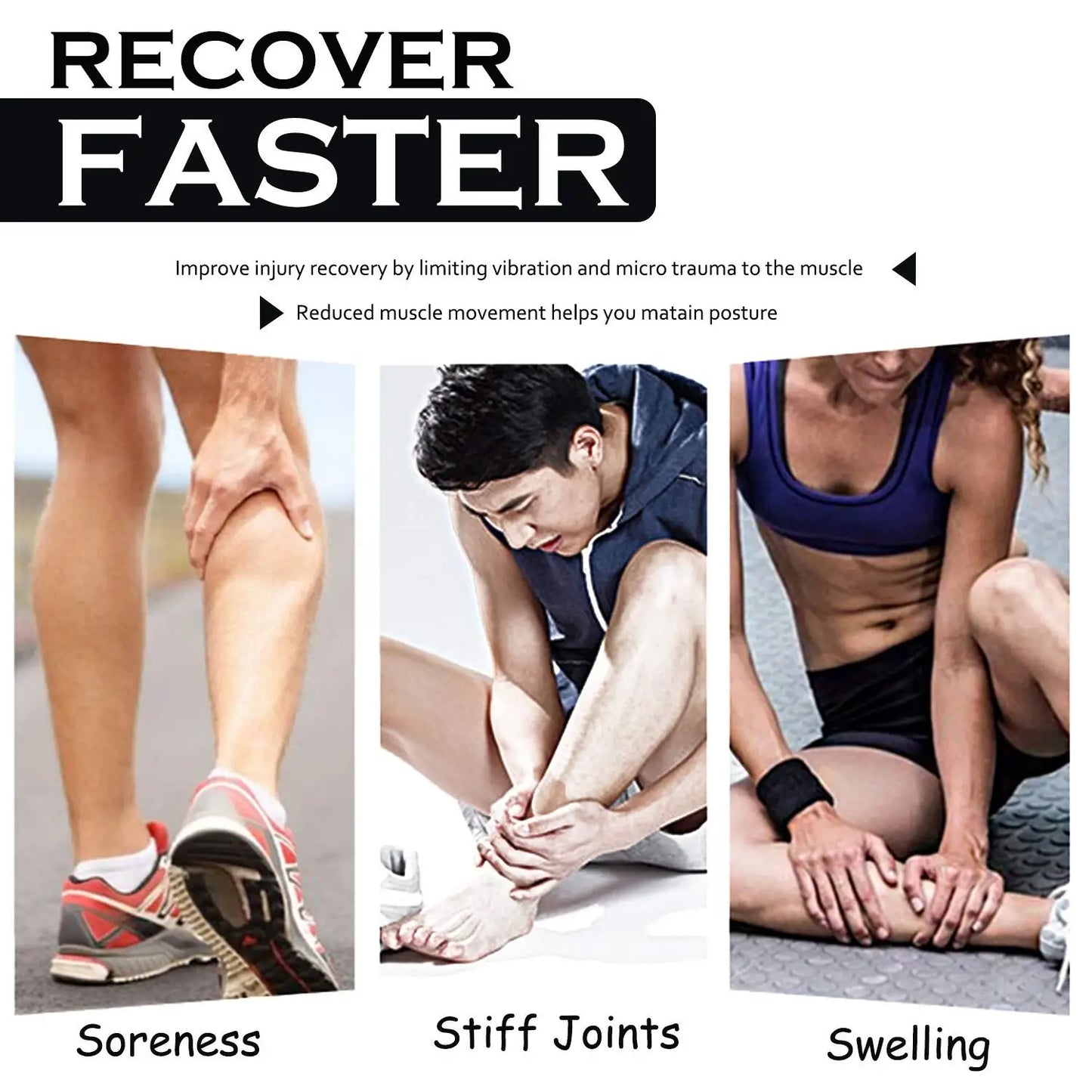 Leg Compression Sleeves, Full Leg Sleeve Long Knee Brace Knee Support Protect Basketball Football Volleyball Cycling Men Women