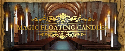 Halloween Decoration Floating LED Candles 10/20Pc Flameless Flicker Candle with Magic Wand Remote Control For Christmas Birthday