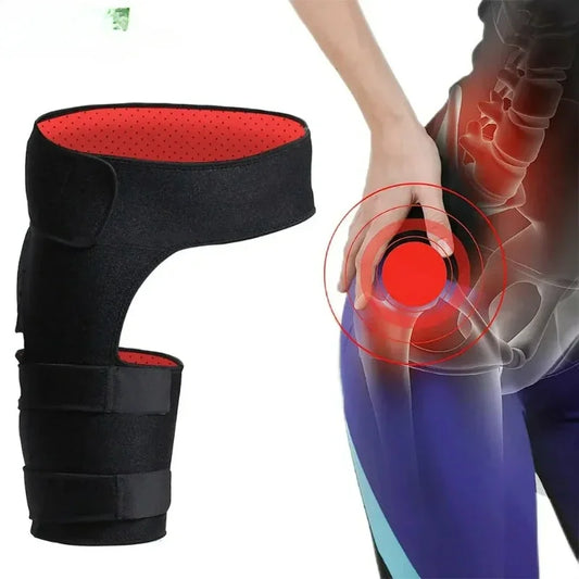 Hip Brace Thigh Compression Sleeve, Hamstring & Groin Compression Support Wrap for Hip Pain Relief, Sciatica,Quad Muscle Strains