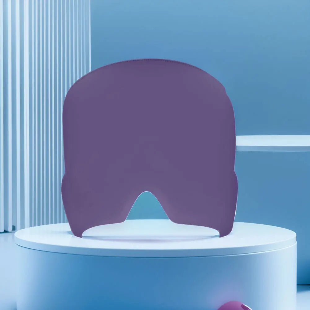 Migraine Ice Head Wrap Reusable Migraine Relief Hat Flexible Comfortable Cooling Hat for Sinus Headache Puffy Eyes