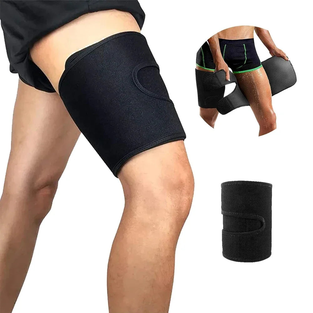 Slimming Leg Shaper Sauna Sweat Thigh Trimmers Warmer Slender Shaping Legs Belt Fat Burning Wraps Thermo Neoprene Compress Belt