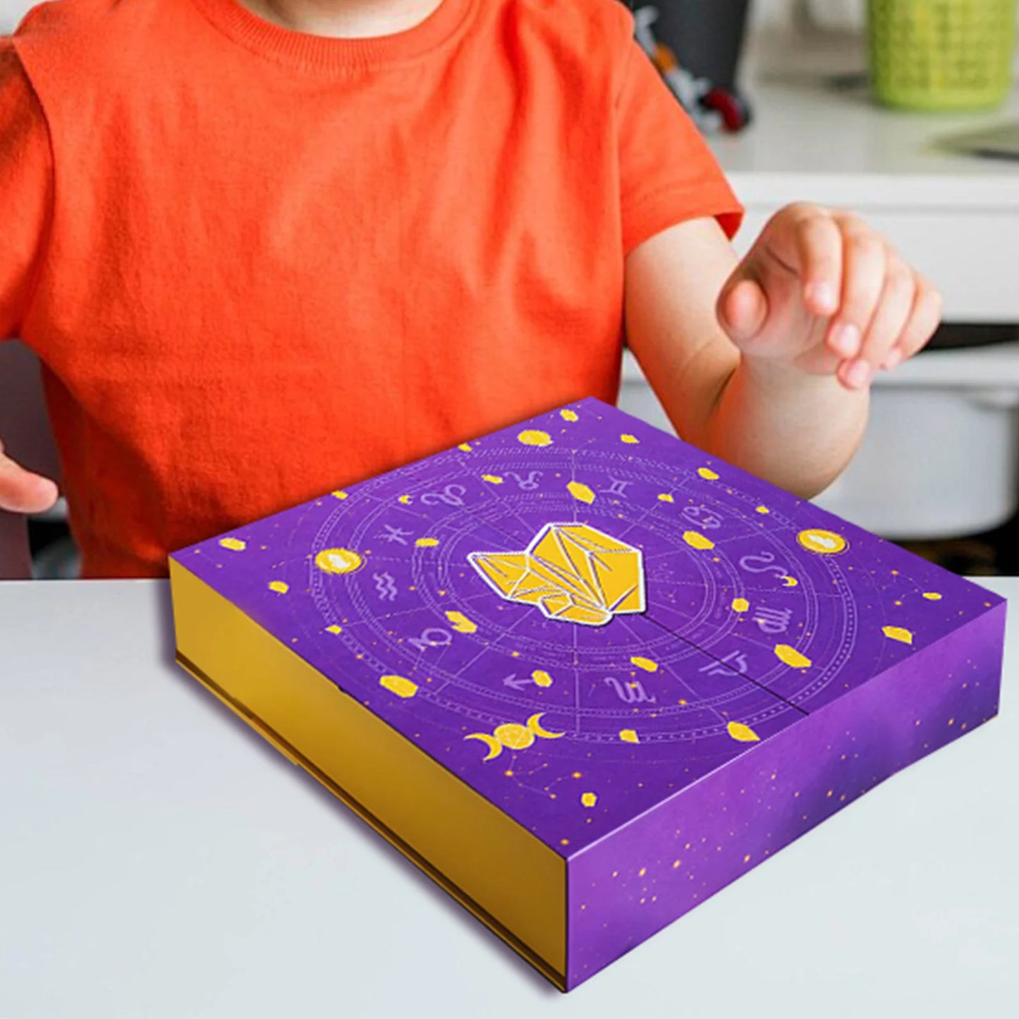 Crystal Halloween Countdown Gift Box Halloween Decorations Room Decoration декор для комнаты