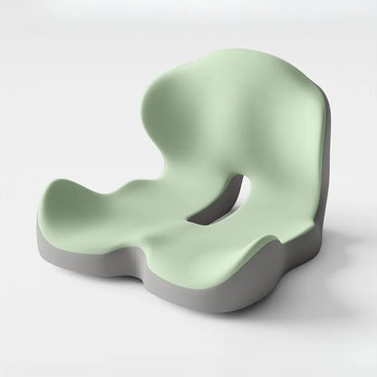 Memory Foam One-piece Cushion Office Cushion Hip Beautification Spine Relief And Waist Support Cushion