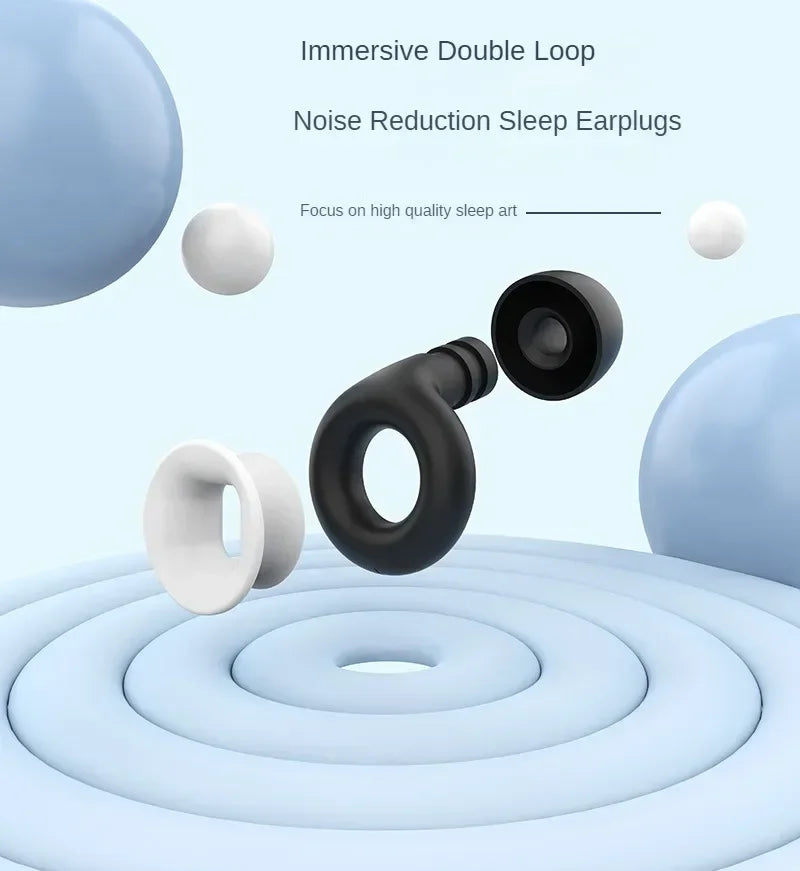 1-16Pairs Sleep Soundproof Earplugs Motorcycle Noise Reduction Earplugs Anti-noise Mute Earplugs Motorcycle Equipment