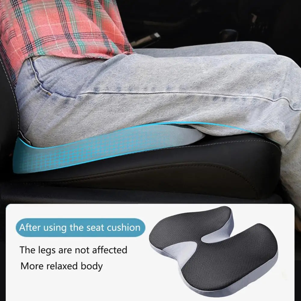 Car Seat Cushion Coccyx Support Cushion Comfortable Ergonomic Seat Cushions for Work Driving Office Relieve Pressure Improve
