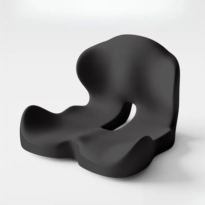 Memory Foam One-piece Cushion Office Cushion Hip Beautification Spine Relief And Waist Support Cushion