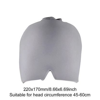 Migraine Ice Head Wrap Reusable Migraine Relief Hat Flexible Comfortable Cooling Hat for Sinus Headache Puffy Eyes