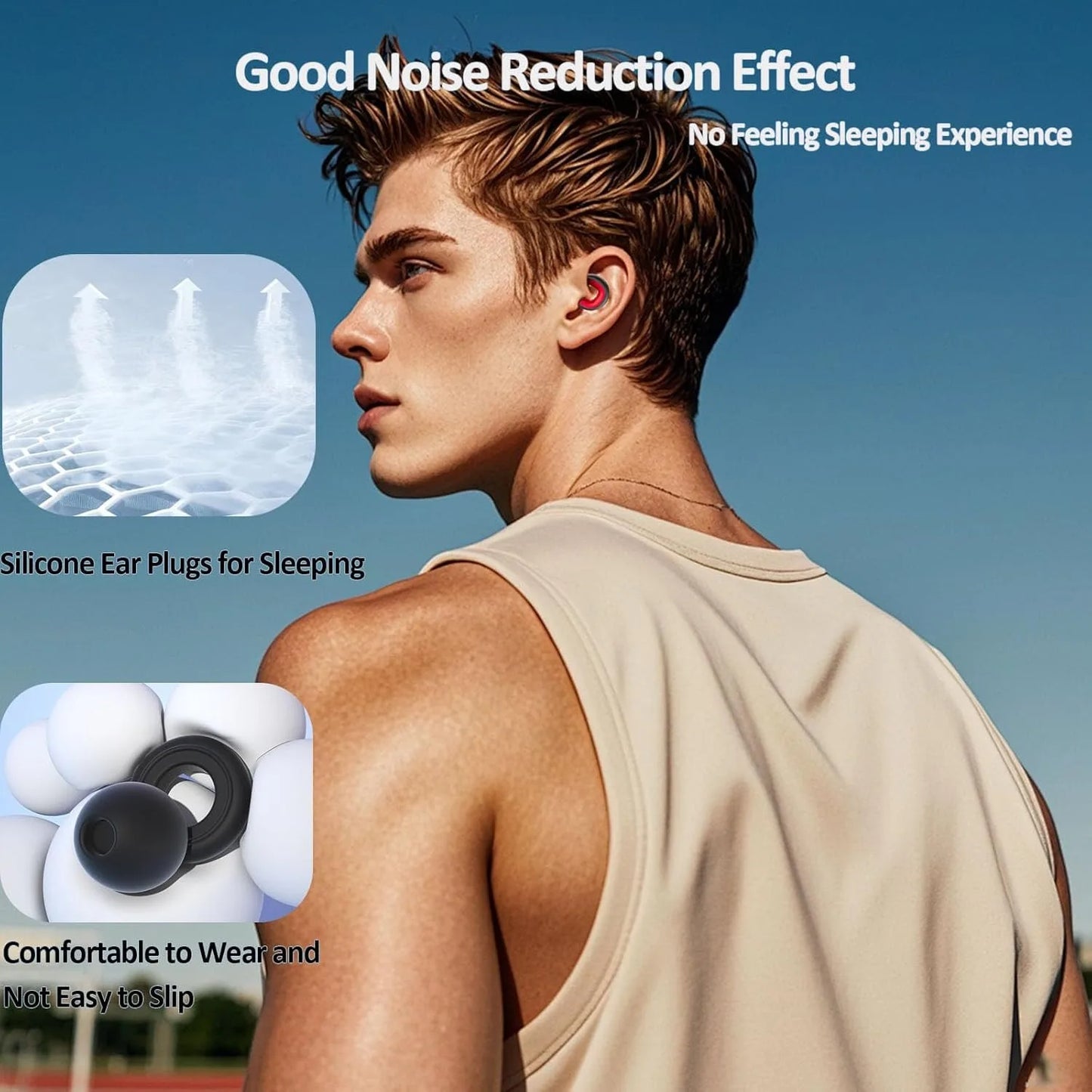 Motorcycle Earplugs, 32db Soft Reusable Earplugs For Motorcycles, Suitable For Traveling, Working Earplugs