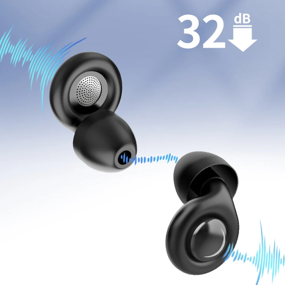 Anti-noise Earplugs Silicone Ear Plug Noise Cancelling for Sleep Anti Snoring Motorcycle Earplug Noise Insulation Ear Protectors
