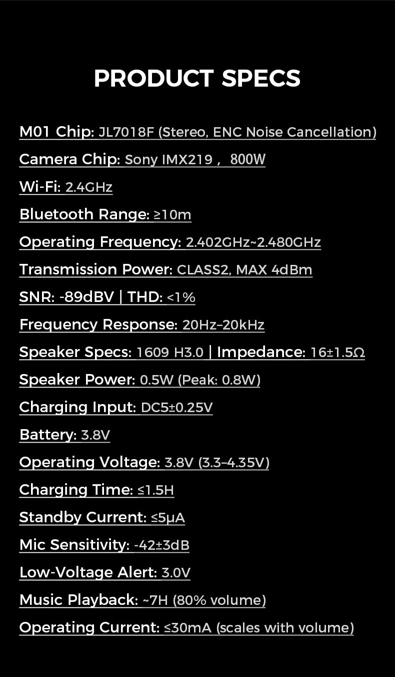 2025 New AI Smart Glasses 8MP HD Camera Sunglasses Photos Video Recorder dual-microphone Anti-blue Smart Waterproof Glasses