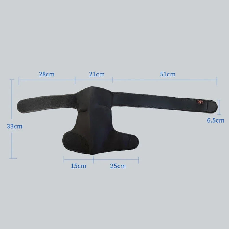 Shoulder Brace with Pressure Pad, Suitable for Both Men and Women, Adjustable Shoulder Brace for Left and Right Shoulder Protect