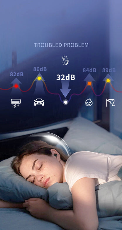 Anti-noise Earplugs Silicone Ear Plug Noise Cancelling for Sleep Anti Snoring Motorcycle Earplug Noise Insulation Ear Protectors