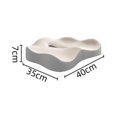 Thickened and hollowed-out seat cushion for hip and waist protection,lumbar support for the seat,comfortable for long-term sit