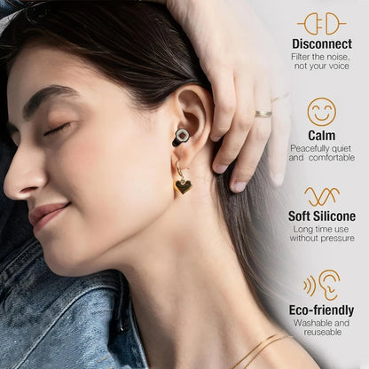 Motorcycle Earplugs, 32db Soft Reusable Earplugs For Motorcycles, Suitable For Traveling, Working Earplugs