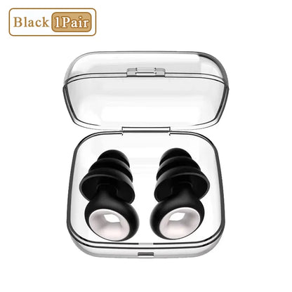 1-16Pairs Sleep Soundproof Earplugs Motorcycle Noise Reduction Earplugs Anti-noise Mute Earplugs Motorcycle Equipment