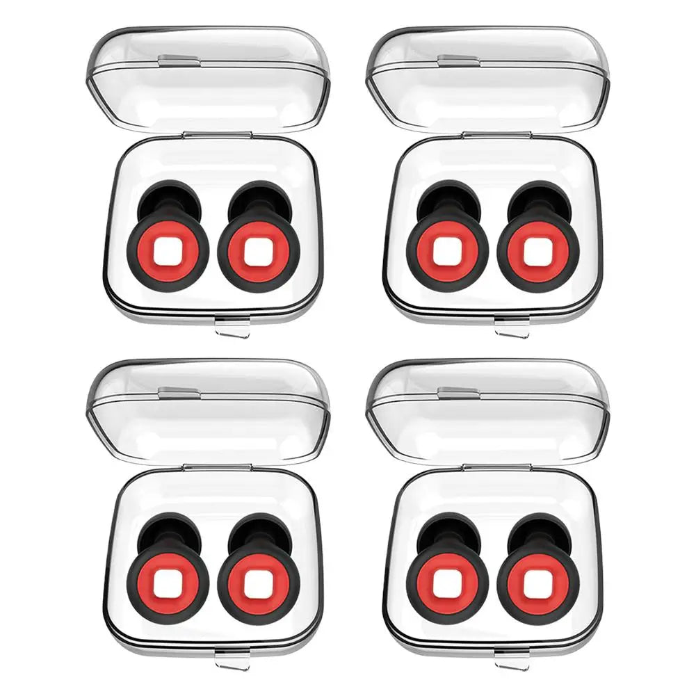Soundproof Earplugs Noise Reduction Anti-Noise Mute Plugs for Sleep Motorcycle Riding Reduce Loud Noise Comfortable Fit Prevent