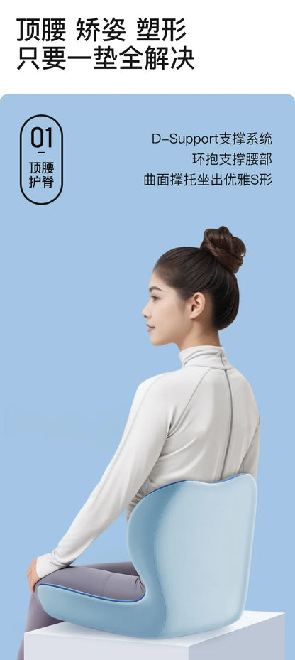 2025 new office integrated waist cushion sedentary waist support posture support seat cushion beautiful hip cushion